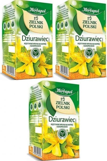 3 X HERBAPOL Polish Herbarium – St. John’s Wort 3 x 20 bags – 60 bags