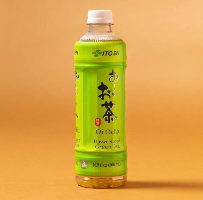Ito En Tea Oi Ocha Green Tea Unsweetened 16.9 Ounce Pack of 12