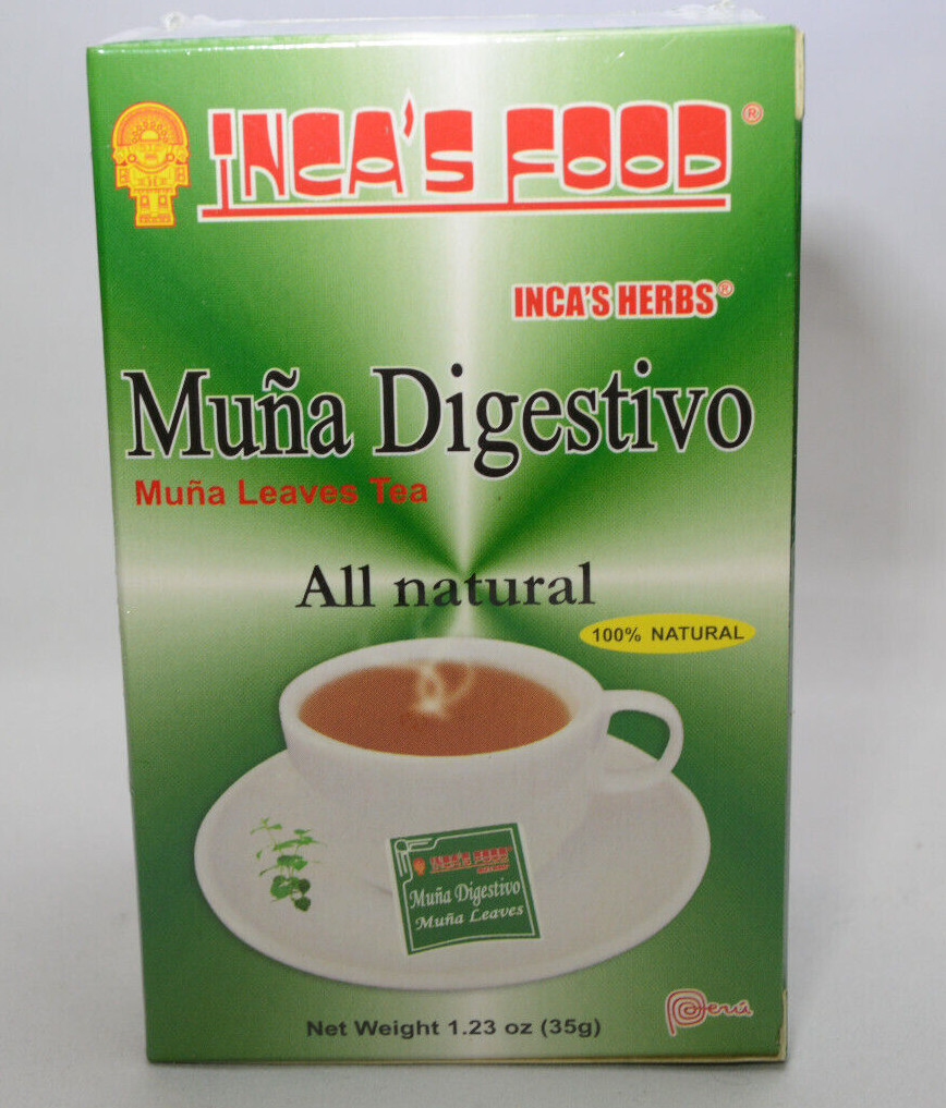 INCA’S FOOD Muña 1.23oz/35g 25 Tea bags