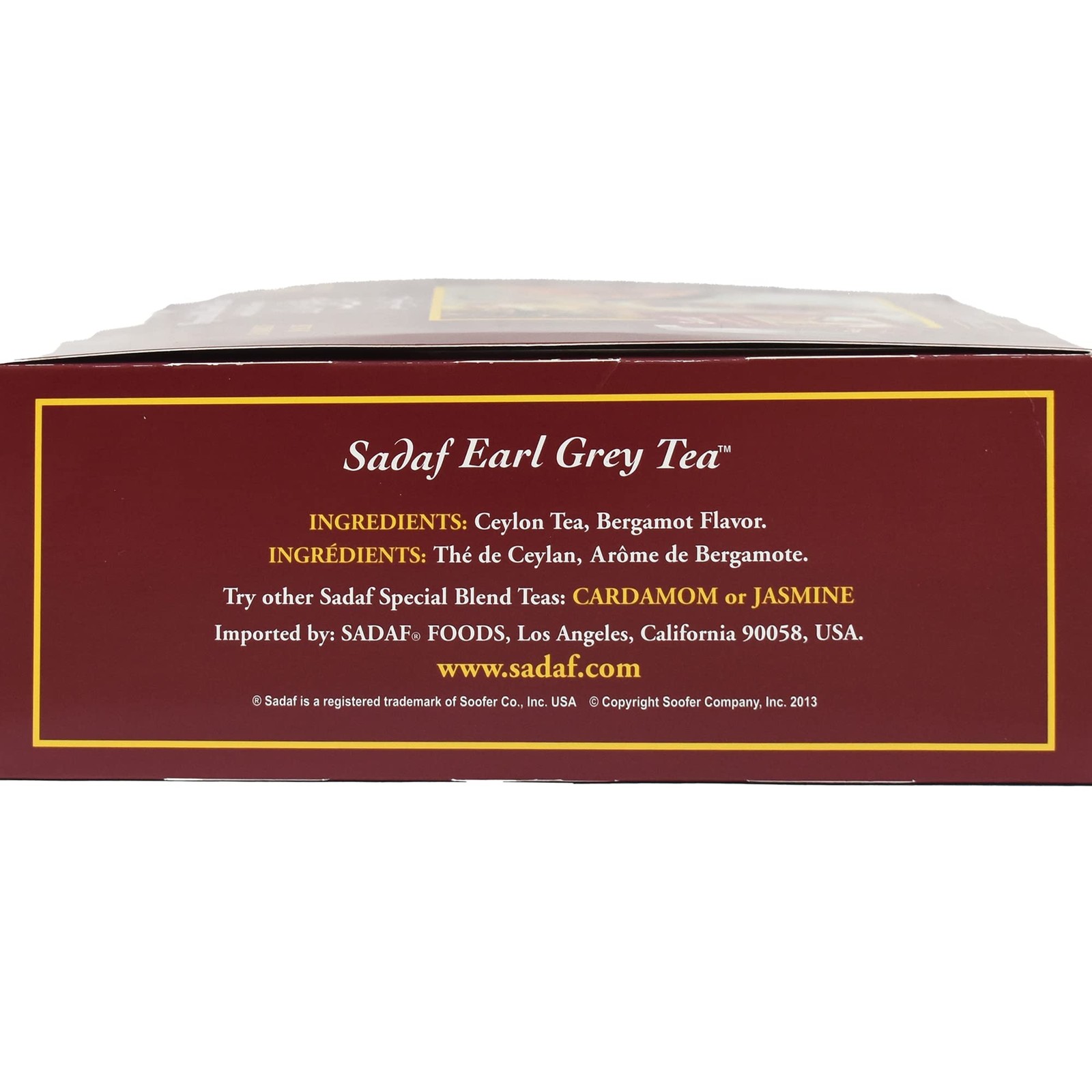 16 Oz Special Blend Earl Grey Ceylon Loose Leaf Black Tea Sri Lanka Box