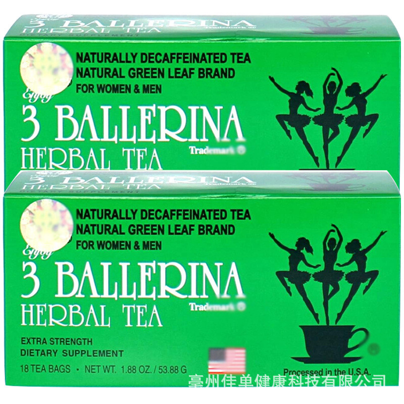 3 Ballerina Herbal Tea Slim Daughter STRENGTH Slim Tea 3g *18 bags Healthy Drink