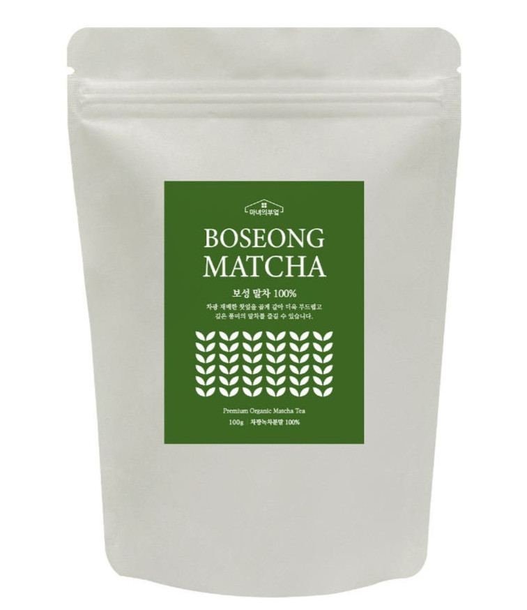 Boseong Matcha Powder 100% Pure Korean Green Tea 100g Premium Culinary Grade