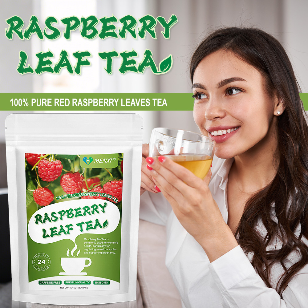 Organic Raspberry Leaf, Pregnancy Tea, Caffeine Free, Non-GMO – 24 Tea Bags