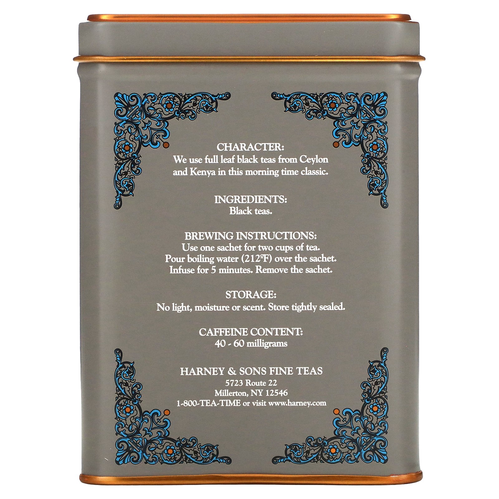 HT Tea Blend, English Breakfast, 20 Tea Sachets, 1.4 oz (40 g)