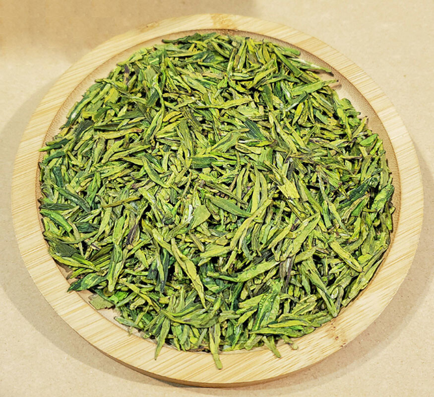 Yu Qian Longjing Tea Leaf,Dragon Well Green Tea Before Grain Rain Day,250g,雨前龙井