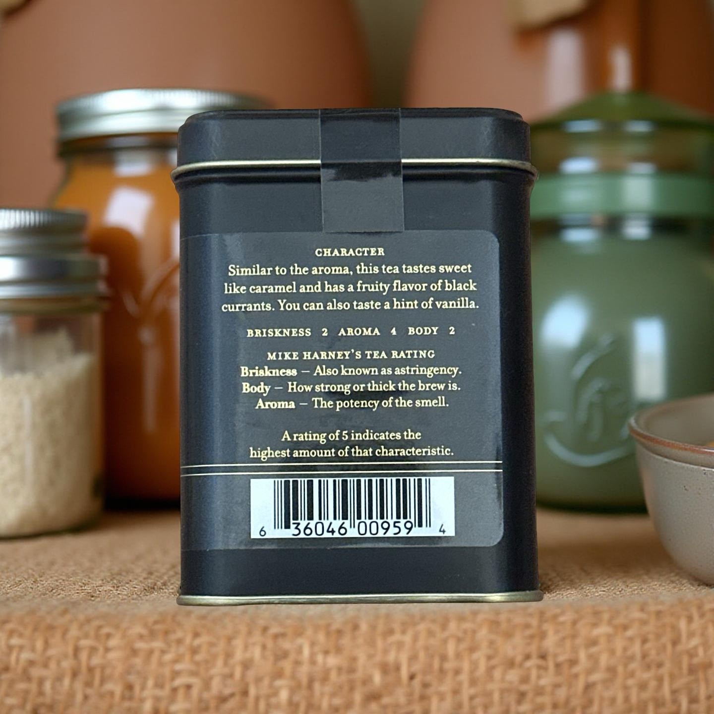 Harney and Sons “Paris” Tea 4 Ounce – 30 To 40 Cups – Hand Packed Tin Exp:12/26