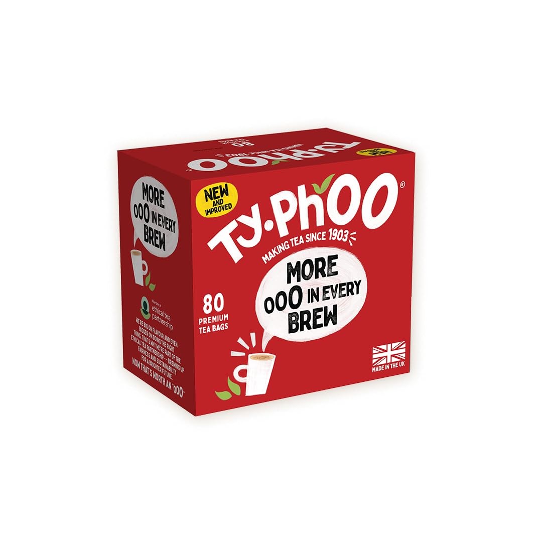 Typhoo Tea Bags 80 Pack