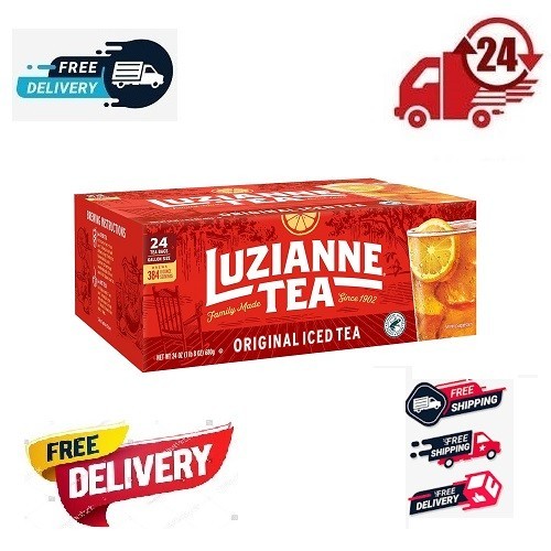 Unsweetened Iced Tea Bags, Gallon Size, 24Ct Box (Pack of 1)