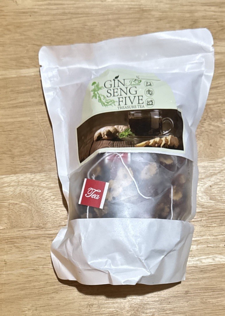 Ginseng Five Treasure Tea 20 Teabags Unopened New