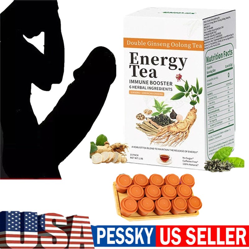 2026 NEW Energy Tea Immune Booster Ginseng Tea, Chinese Ginseng Oolong Tea