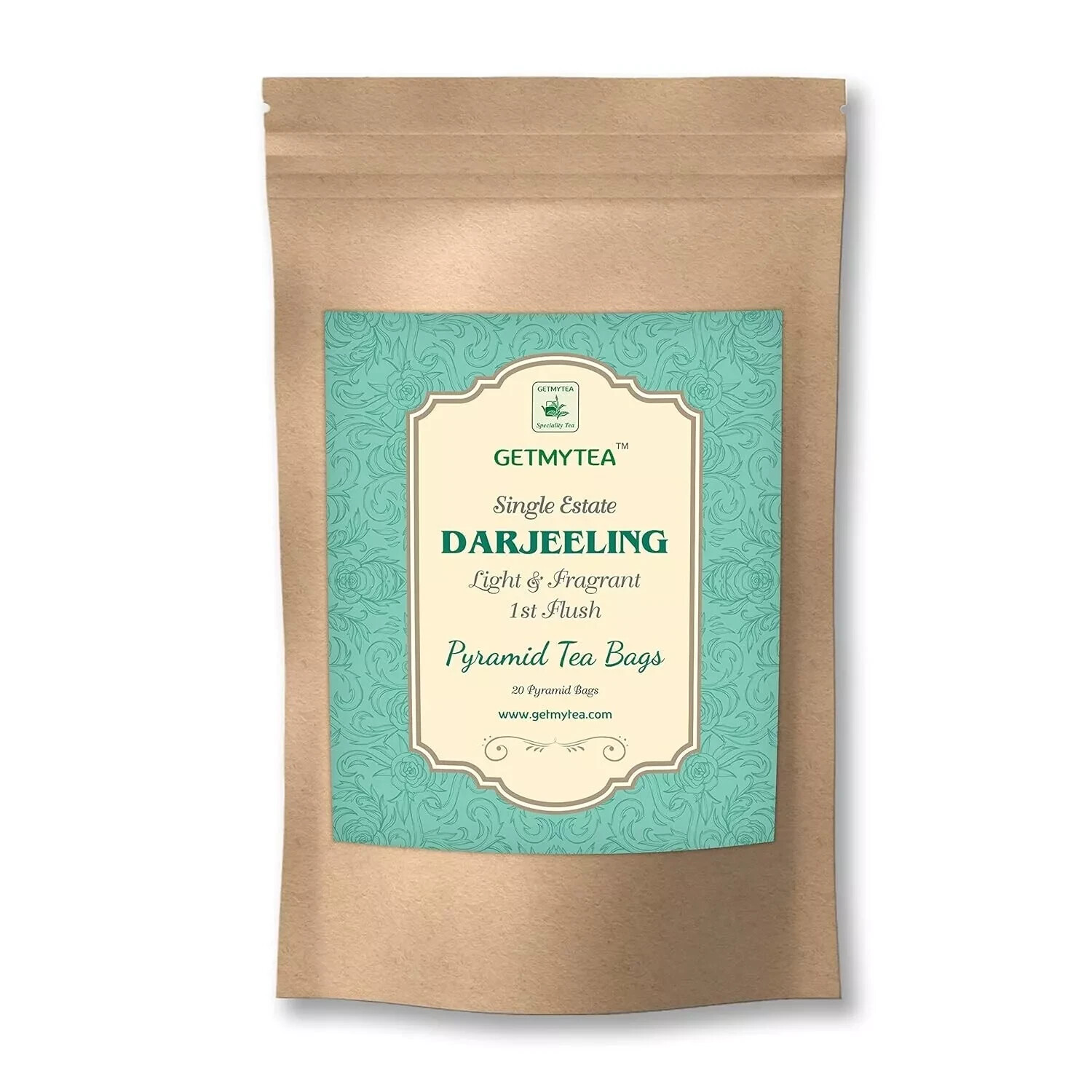 Getmytea Darjeeling Tea 2g x 20 Bags = 40g Grams Free Shipping World Wide