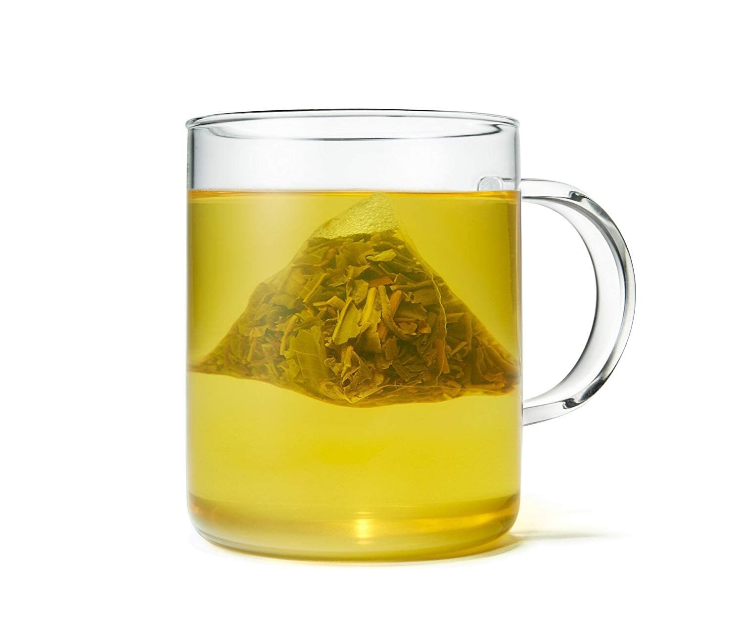 Paromi Organic Jasmine Tea 15 Pyramid Sachets in Signature Glass Jar