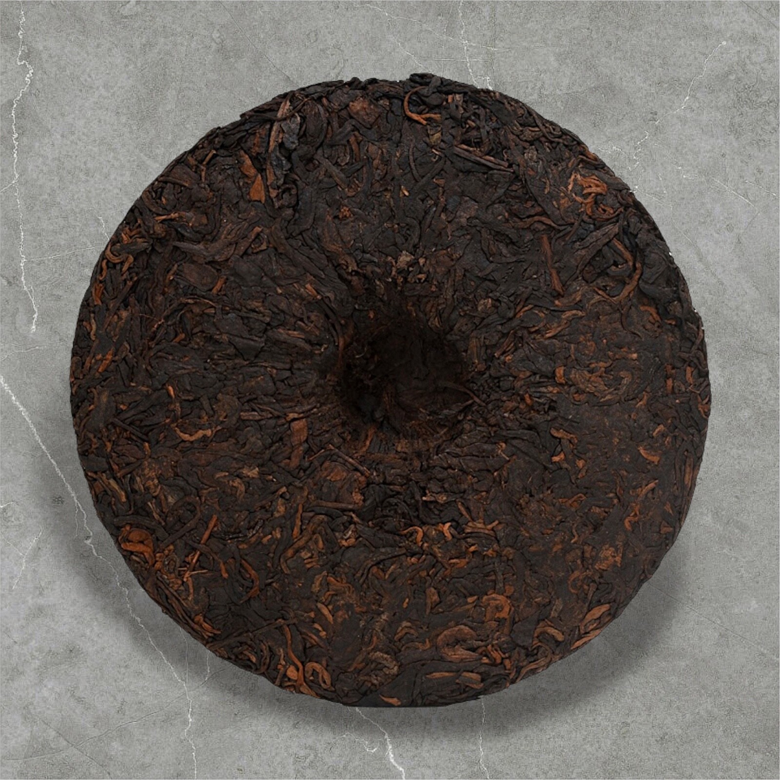 Golden Sip Premium Aged Shu Puer Ripe Tea Cake Richly Fermented Puerh
