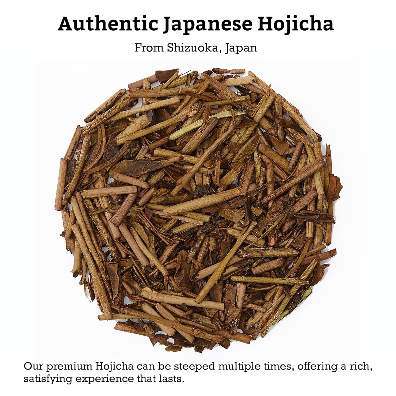 0.5 Lb 227g Japanese Hojicha Roasted Green Tea Loose Leaf Bulk Morning Brew