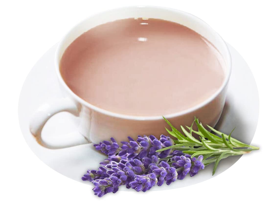 GINO Lavender Milk Tea, Lavender Tea – Lavender Milk Tea Powder 14 Oz (400 g)…