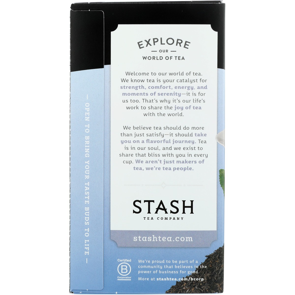 Stash Earl Grey Double Bergamot Black Tea 18 Bags Bag 3 Pack