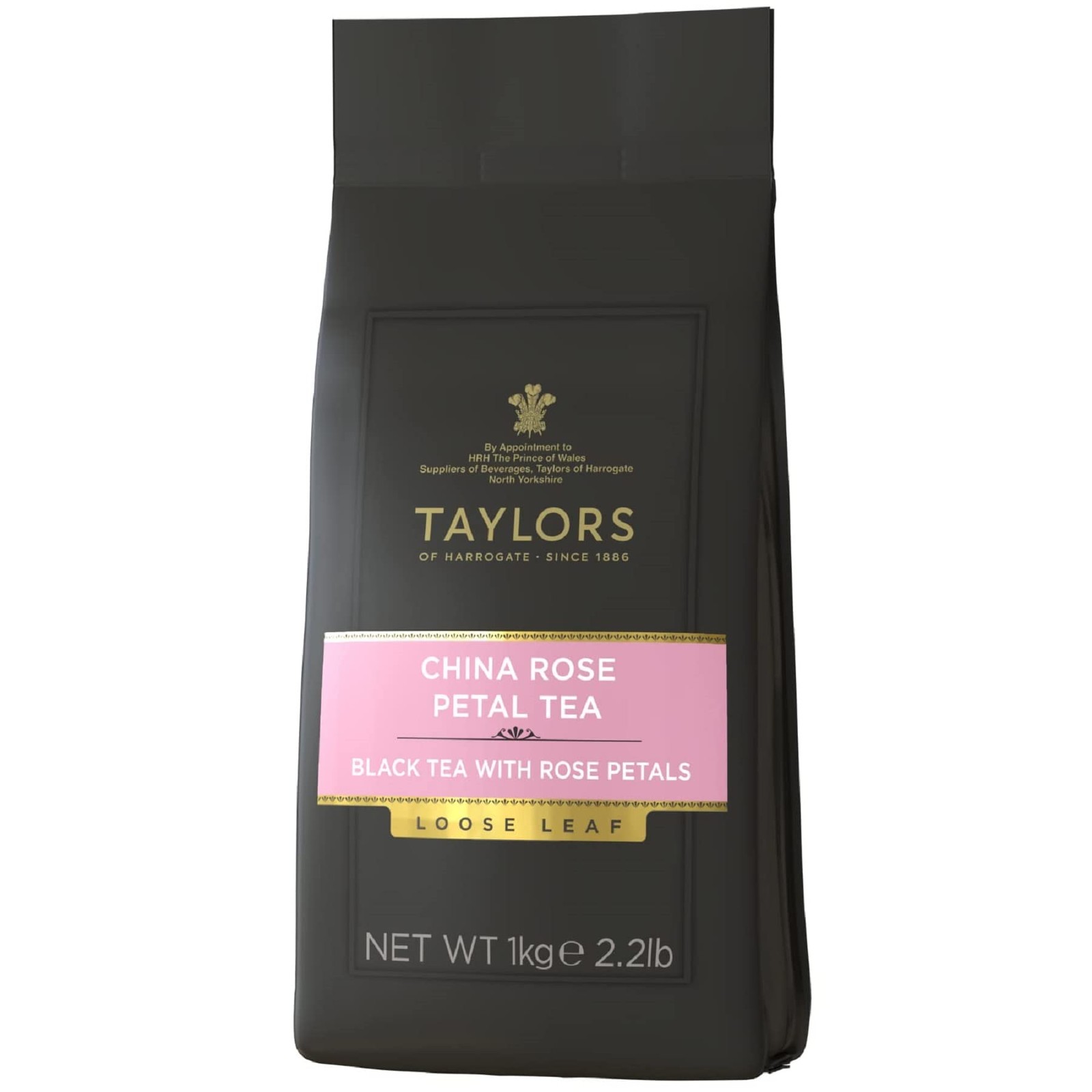 Taylors Of Harrogate China Rose Petal Loose Tea 2.2 Lb For Hot Or Iced