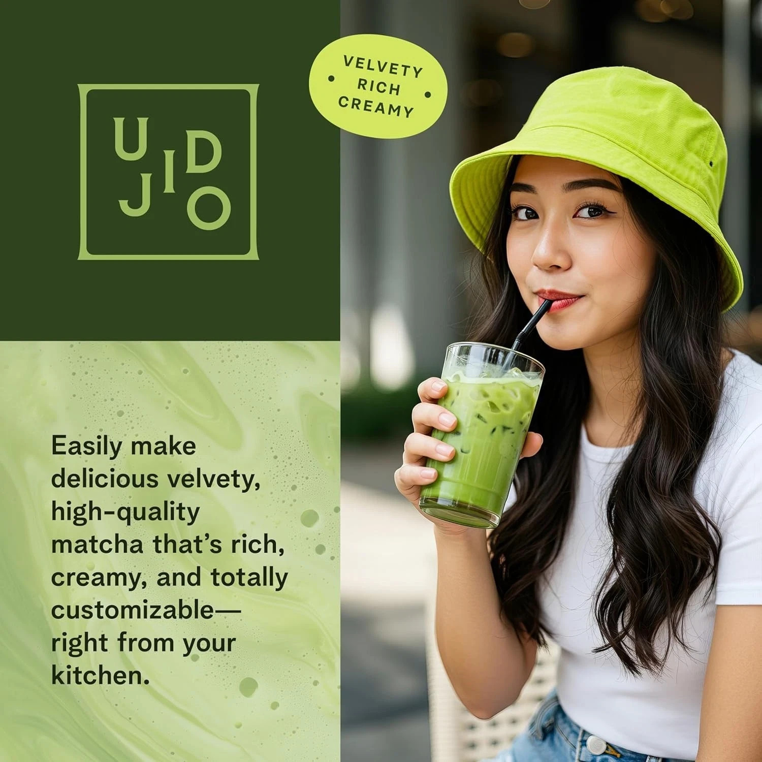 Ujido The Path of Zen Japanese Matcha Green Tea Powder Ceremonial Blend (4 OZ)