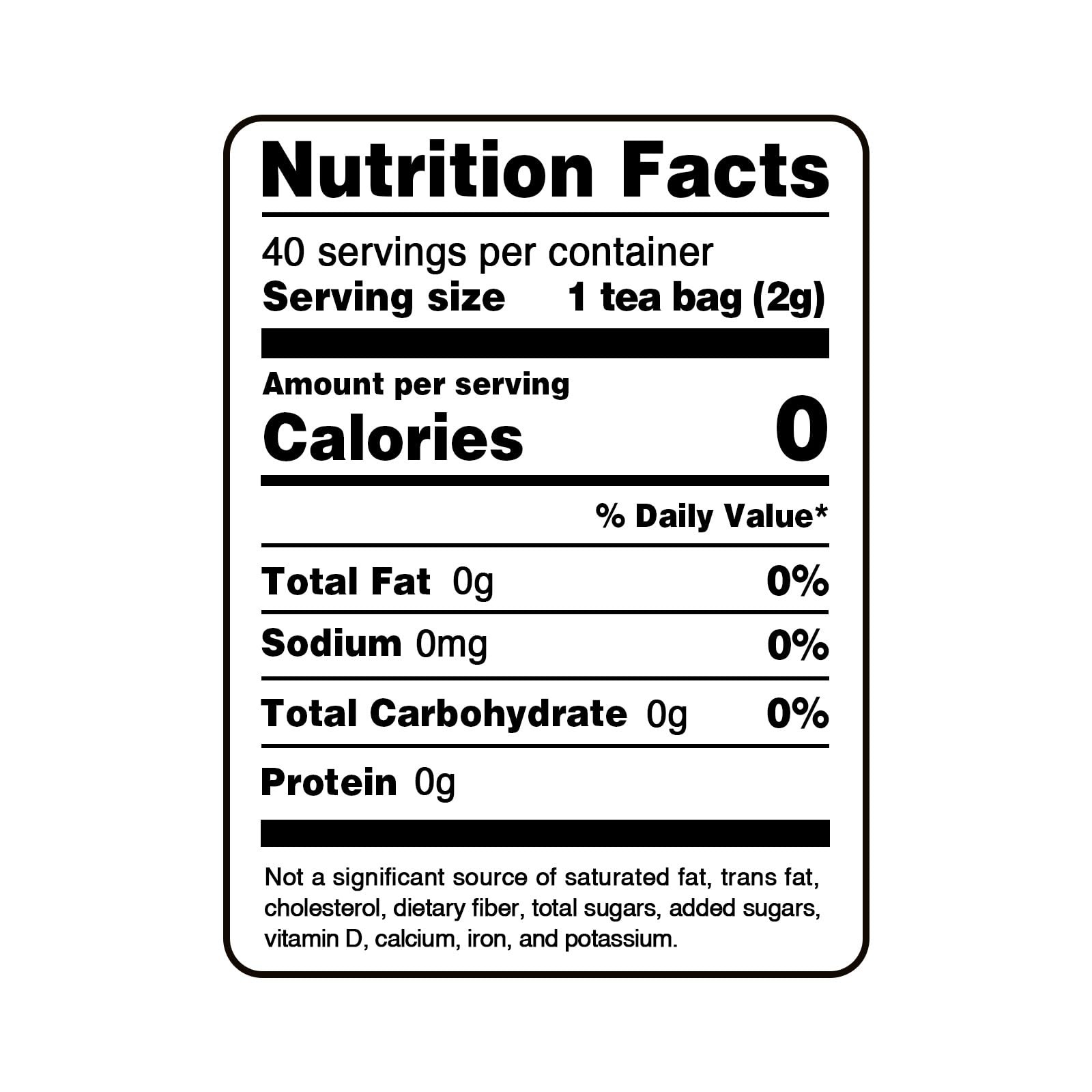 FullChea – Bitter Melon Tea, 2g X 40 Count – Premium 40 (Pack of 1)