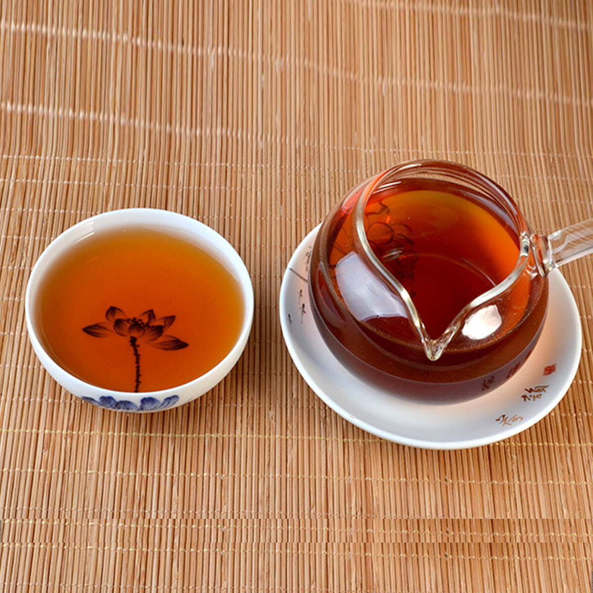 357g Yunnan Ripe Pu-erh Tea Cake Natural Herbal Detox Energy Tea for Men Women