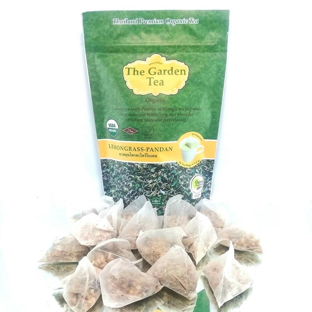 Thai USDA Organic Herbal Tea Lemongrass Rosella Ginger Butterfly Pea 1-5 Packs