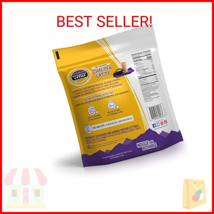 Oregon Chai Original Dry Chai Latte Mix, 3 Pound (Pack of 1)