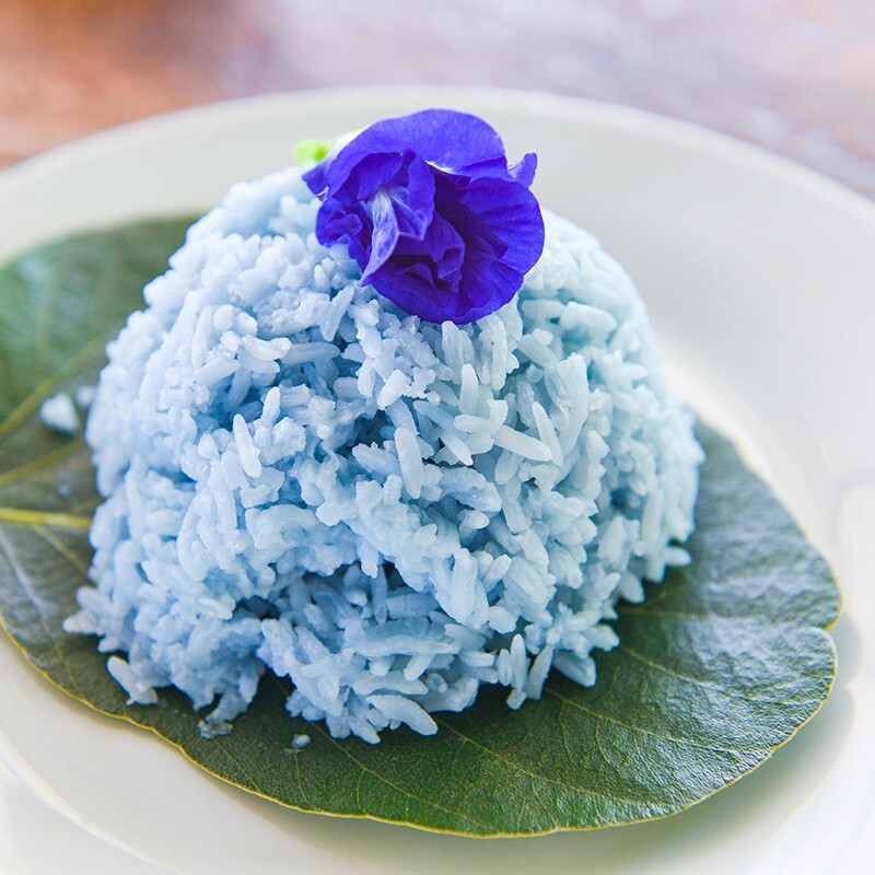 ORGANIC 100% DRIED BUTTERFLY PEA FLOWER Ceylon Blue pea flowers tea 40g