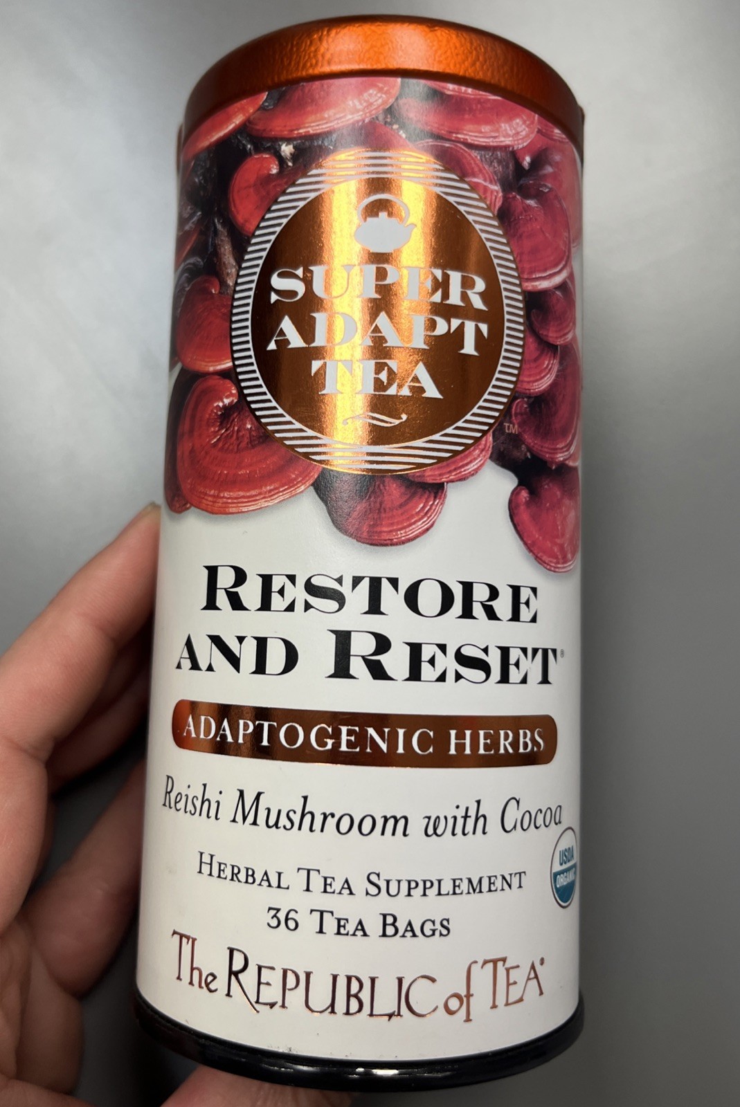 READ EXP The Republic of Tea Super Adapt Restore & Reset 36 Tea Bags SEALED