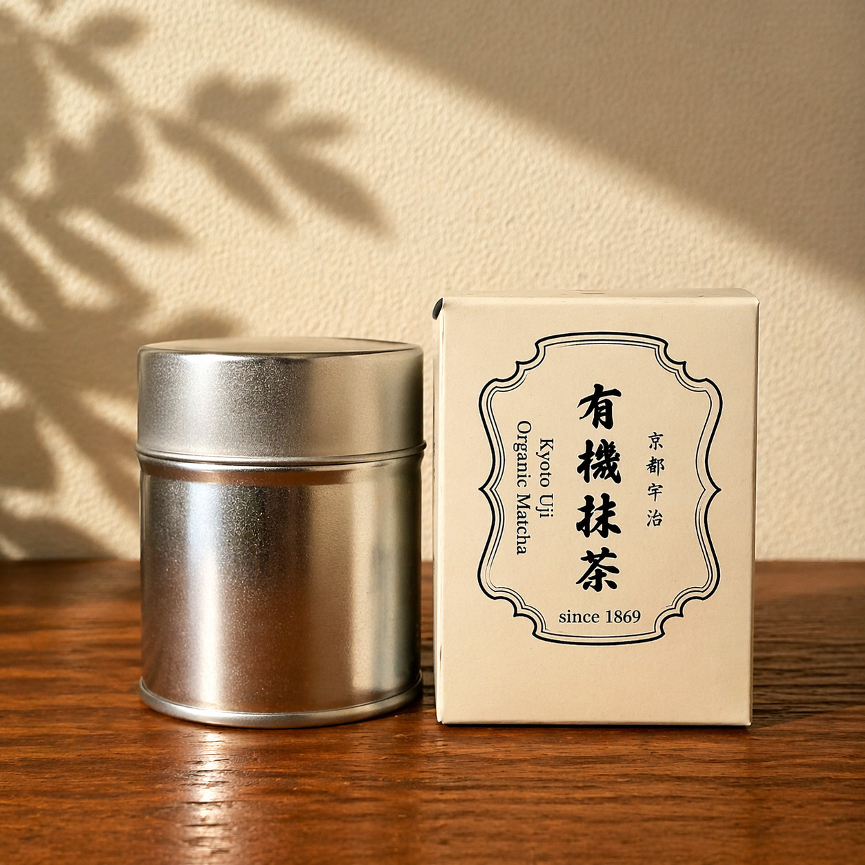 Uji Organic Matcha 30g Tin – Ceremonial Grade Kyoto Green Tea Powder Japan