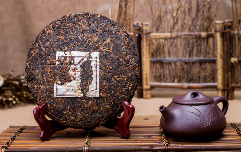 2014 Year Mengku Rongshi Puer Mu Ye Chun 3 Years Aged Shu Purerh Pu’er Cake 400g