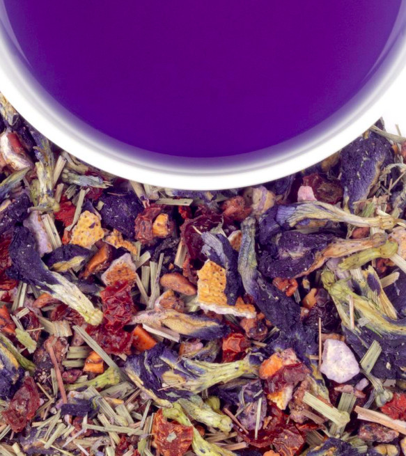 Harney & Sons INDIGO PUNCH Flavored Herbal Tea 2 ounce gift tin