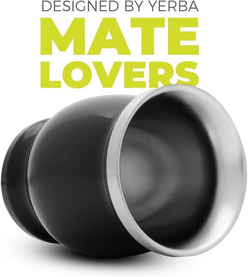 High-Quality Stainless Steel Yerba Mate and Bombilla Set – Gift-Ready & BPA-Free