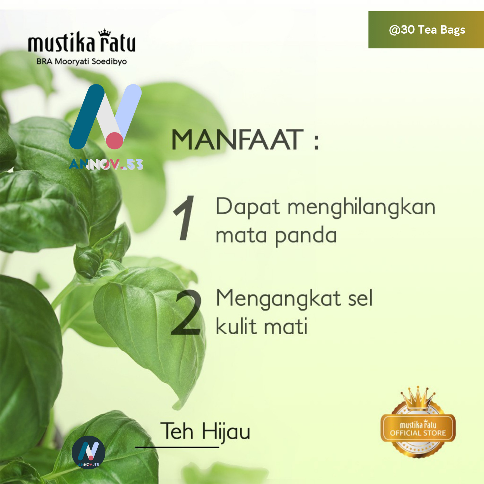 MUSTIKA RATU Lokol Tea Herbal Turmeric Curcumin Lower Cholesterol Healthy 2Pax