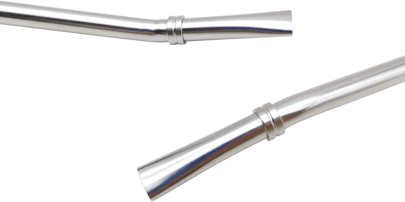304 Food-Grade Stainless Steel Drinking Straws – Set of 2 for Yerba Mate Lovers