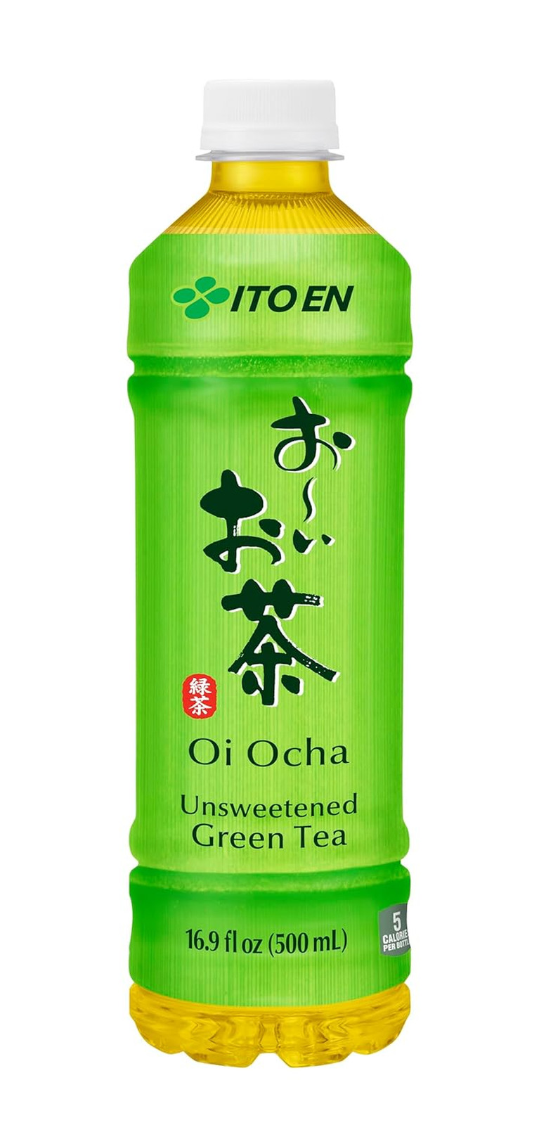 Ito En Tea Oi Ocha Green Tea Unsweetened 16.9 Ounce Pack of 12