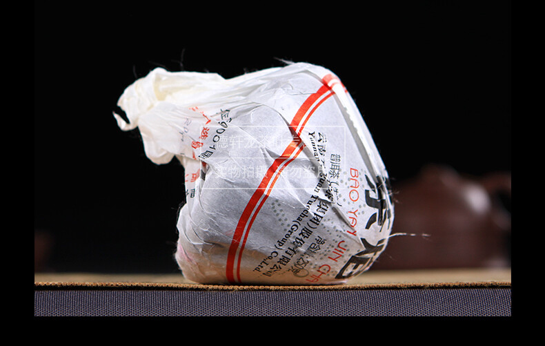Bao Yan Jin Cha * 2014 Xiaguan Flame Tibetan Mushroom Shaped Pu’er Tea 250g Raw