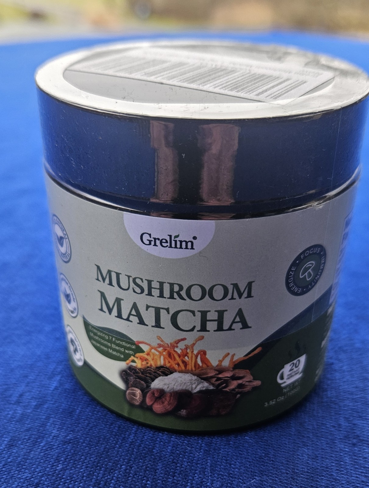 Grelim Mushroom Matcha Tea Powder