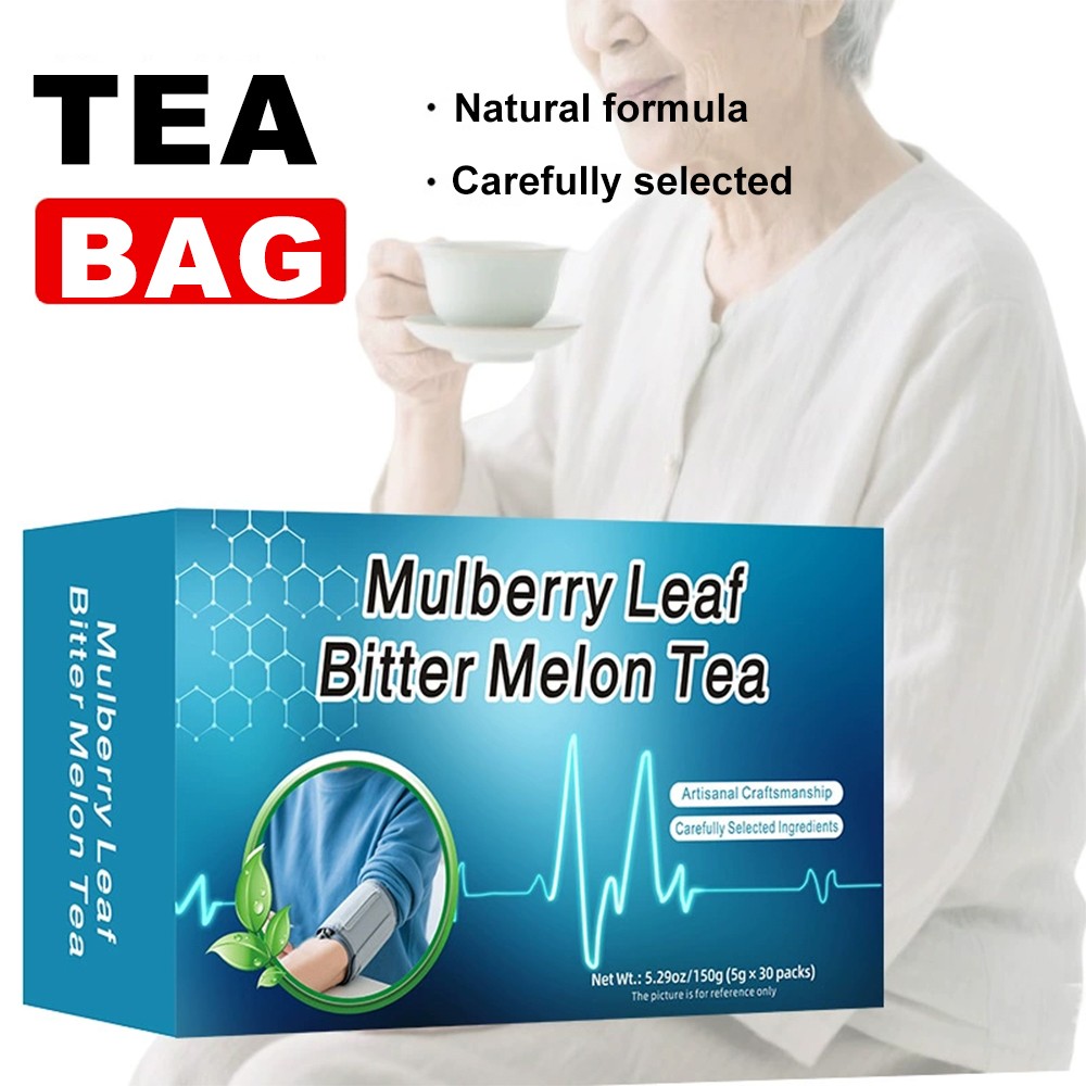 Mulberry Leaf Bitter Melon Tea Helps Maintain Blood Sugar Levels 150g Boxed