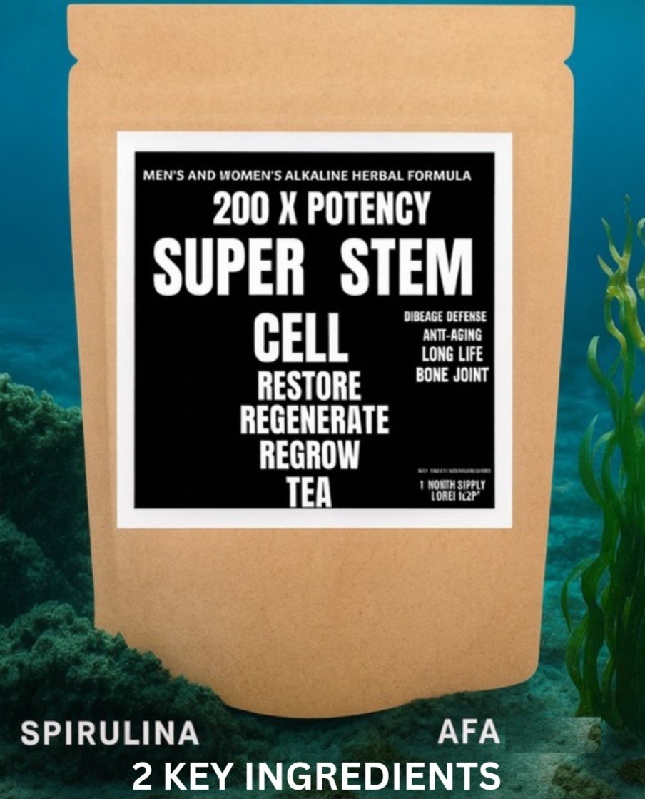 200 X ADVANCED FREQUENCY POWERFUL SYNERGETIC COMPOUND SUPER STEM CELL TEA