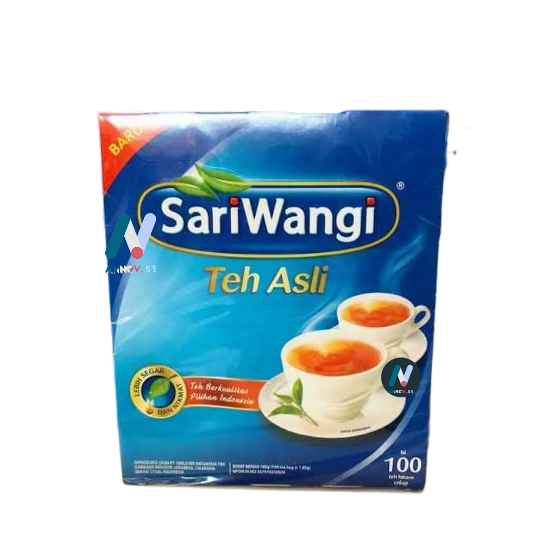 SARIWANGI Premium Black Tea Original Indonesian Fragrance Legendary 100 Tea Bags