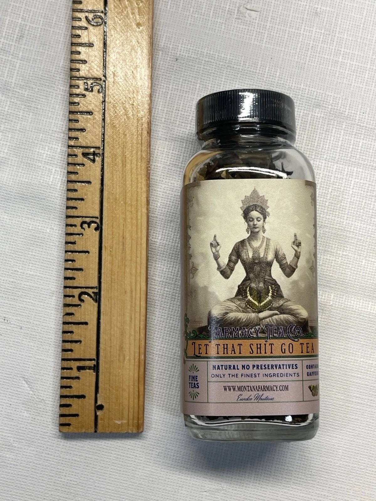 Montana Farmacy Let That Sh*t Go Tea Loose Leaf Herbal Tea Jar
