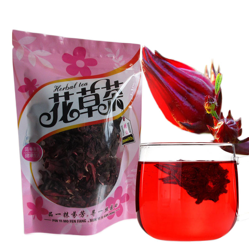 Health Care 50g Hibiscus Tea Roselle Tea Natural Flower Scented Tea Fit Detox 花茶