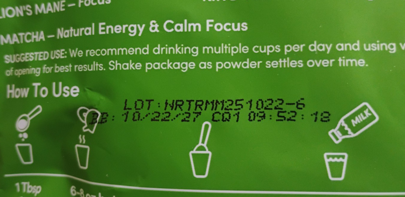 RYZE Organic Mushroom Matcha Tea 3-Pack Bundle | 90 Servings | New Sealed