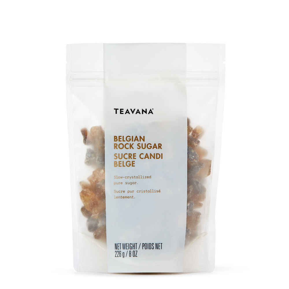 🍭 NEW! FRESH SEALED UNOPENED TEAVANA BELGIAN ROCK SUGAR 1/2 POUND OR 8oz BAG 🍭