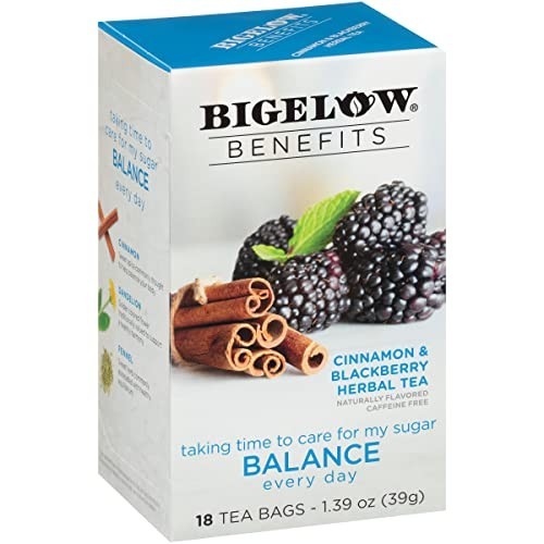 Bigelow Cinnamon & Black Berry Tea – 18 Per Box – (3) Boxes Total