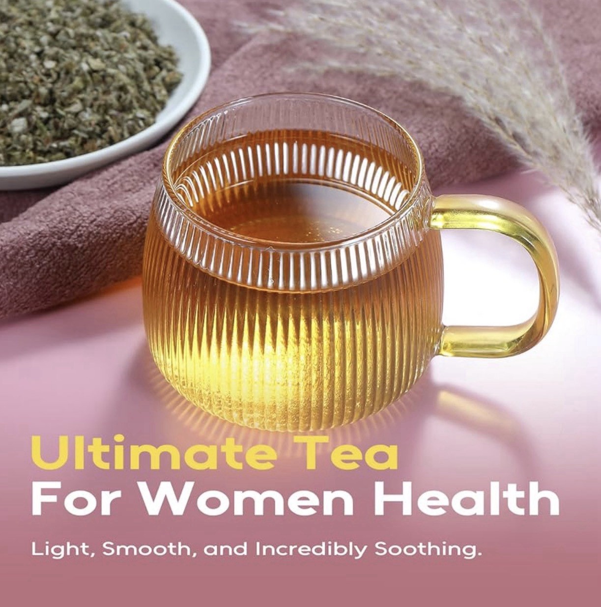 Raspberry Leaf Tea Bag | 2-Pk of 100 Count | Natural Pregnancy Tea for Women