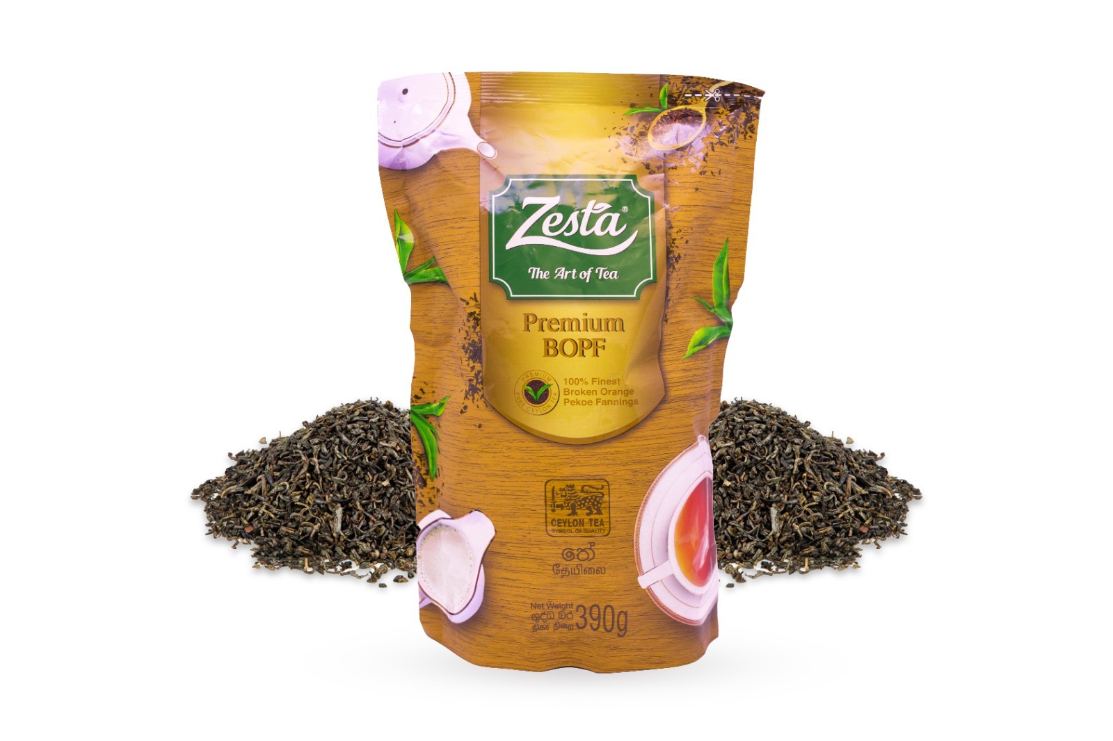 Zesta Premium Ceylon Tea 390g | Loose Leaf Black Tea BOPF
