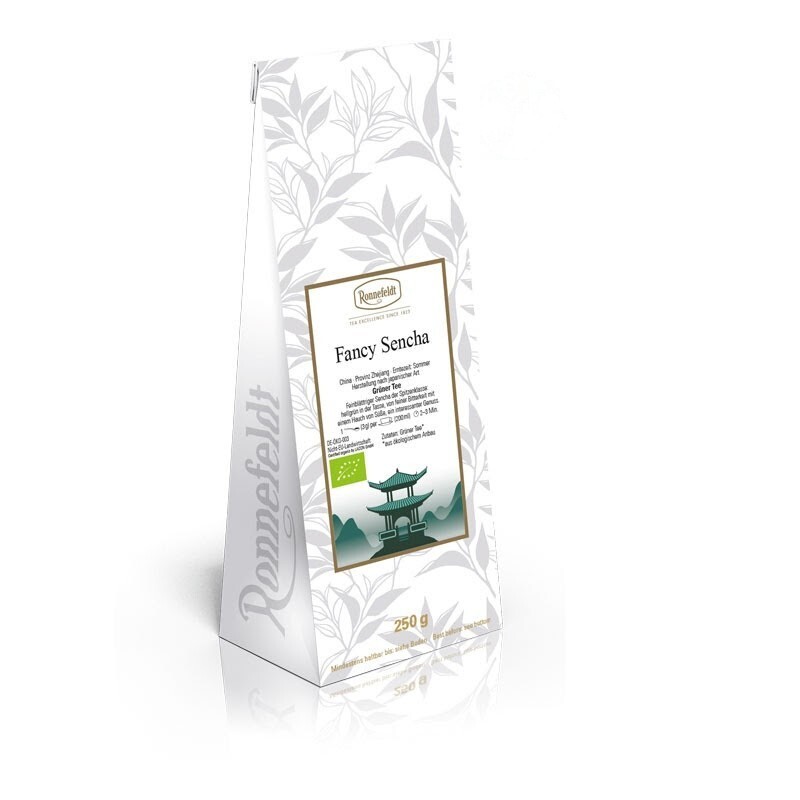 Ronnefeldt Premium Loose Leaf Green Tea – Fancy Sencha (Organic) – 250 g