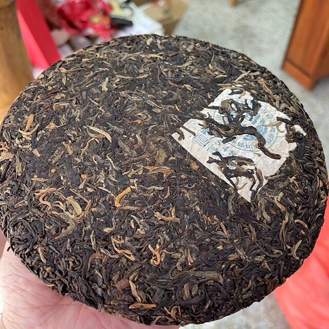 China Yunnan Chang Tai Puer Tea Group 2007 Sheng Pu Er 7548 Raw Pu-erh 357g 7542