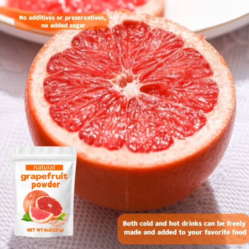 Natural High-Quality Premium Grapefruit Powder Abundant in Vitamin C Vegan